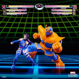 Marvel Legends Series Gamerverse Psylocke vs. Thanos
