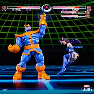 Marvel Legends Series Gamerverse Psylocke vs. Thanos