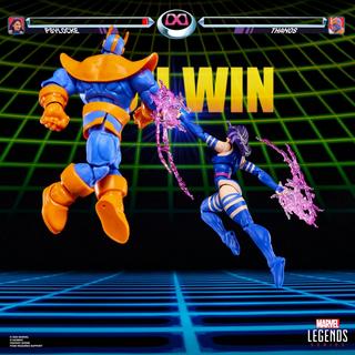 Marvel Legends Series Gamerverse Psylocke vs. Thanos