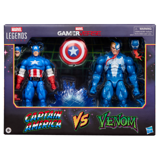 Marvel Legends Series Gamerverse Captain America vs Venom