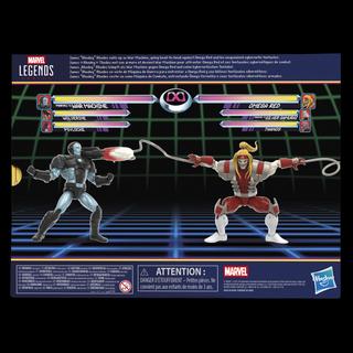 Marvel Legends Series Gamerverse Marvel's War Machine contre Marvel's Omega Red