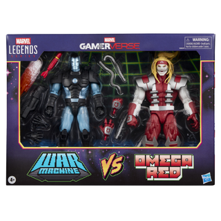 Marvel Legends Series Gamerverse Marvel's War Machine vs Marvel's Omega Red