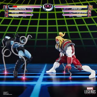 Marvel Legends Series Gamerverse Marvel's War Machine contre Marvel's Omega Red