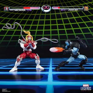 Marvel Legends Series Gamerverse Marvel's War Machine contre Marvel's Omega Red