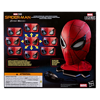 Marvel Legends Series Masque expressif électronique de Spider-Man
