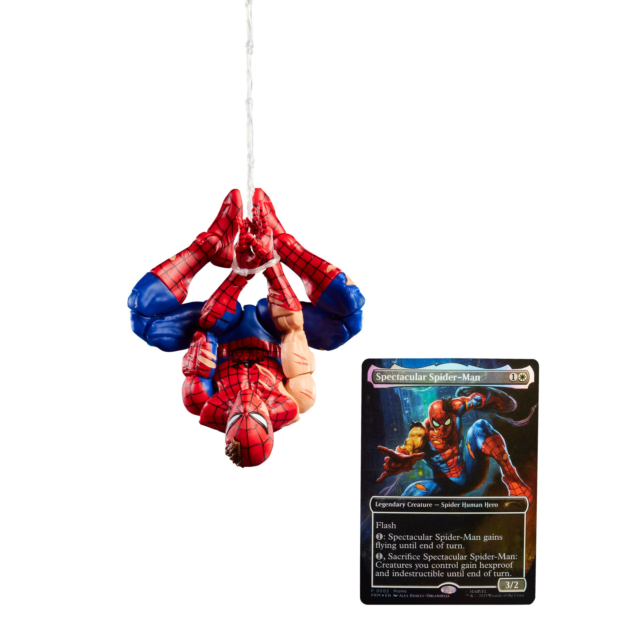 Marvel Legends Series Magic: The Gathering Spider-Man mit Kampfspuren