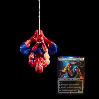 Marvel Legends Series Magic: The Gathering Battle-Damaged Spider-Man
