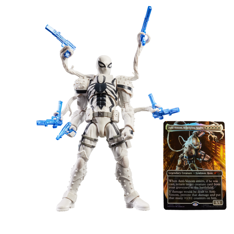 Magic: The Gathering Agent Anti-Venom Action Figure & Card - Hasbro Pulse