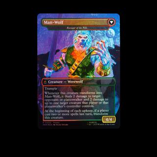 Marvel Legends Series Magic: The Gathering Man-Wolf
