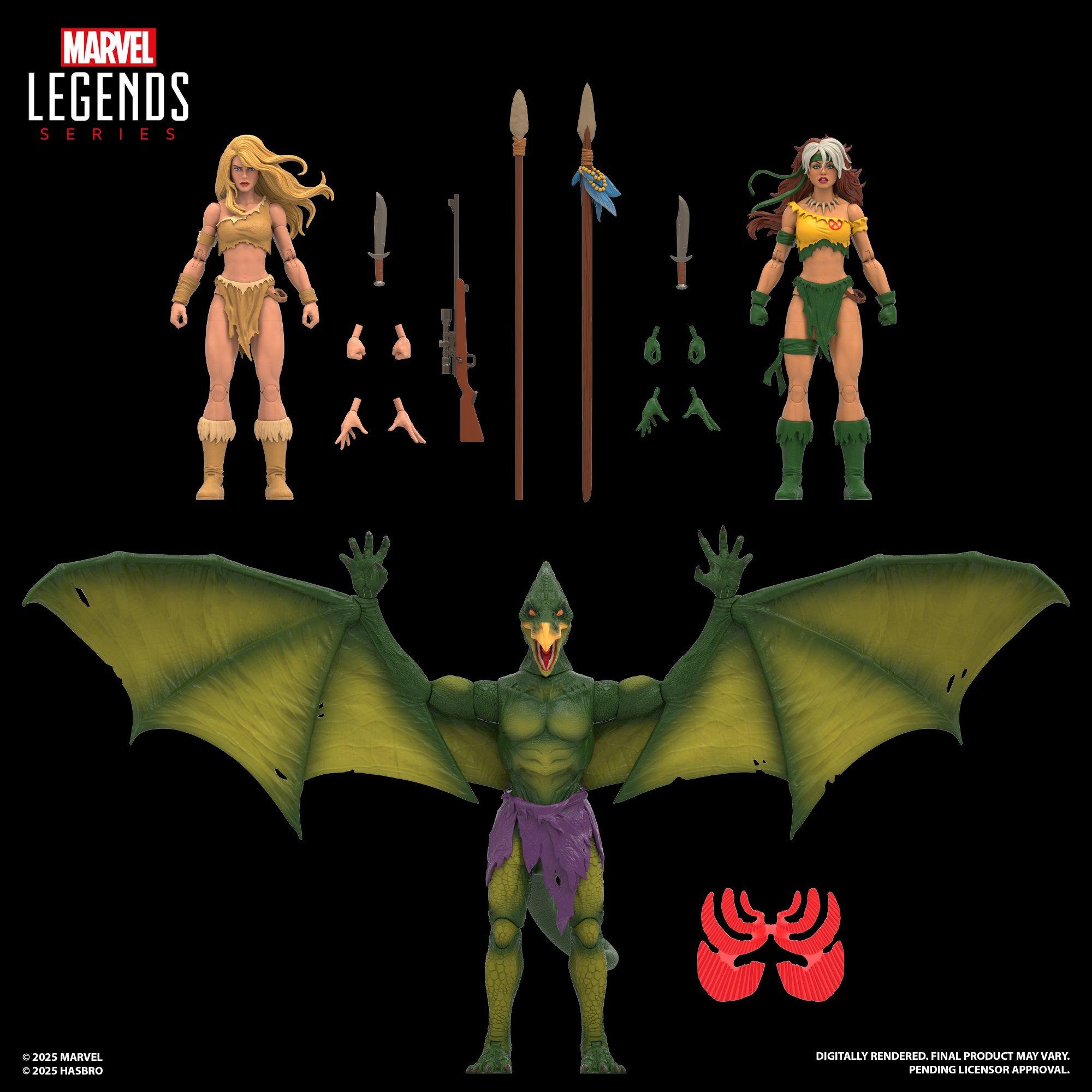 Marvel Legends Series Gamerverse, Marvel SNAP Savage Land, Pack de 