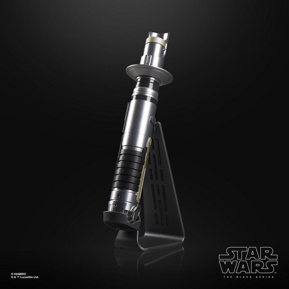 Hasbro Star Wars The Black Series – Spada Laser Force FX Elite Di Ezra Bridger, Con Effetti Sonori E Luci LED, Lama Rimovibile E Supporto, Per Collezionisti E Cosplay Dai 14 Anni - 2