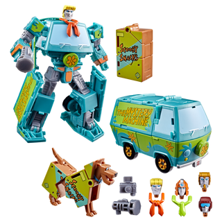 Transformers Scooby Doo Mysterious Prime & Automutt