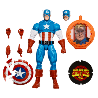 Marvel Legends Series Secret Wars Captain America Hasbro Pulse