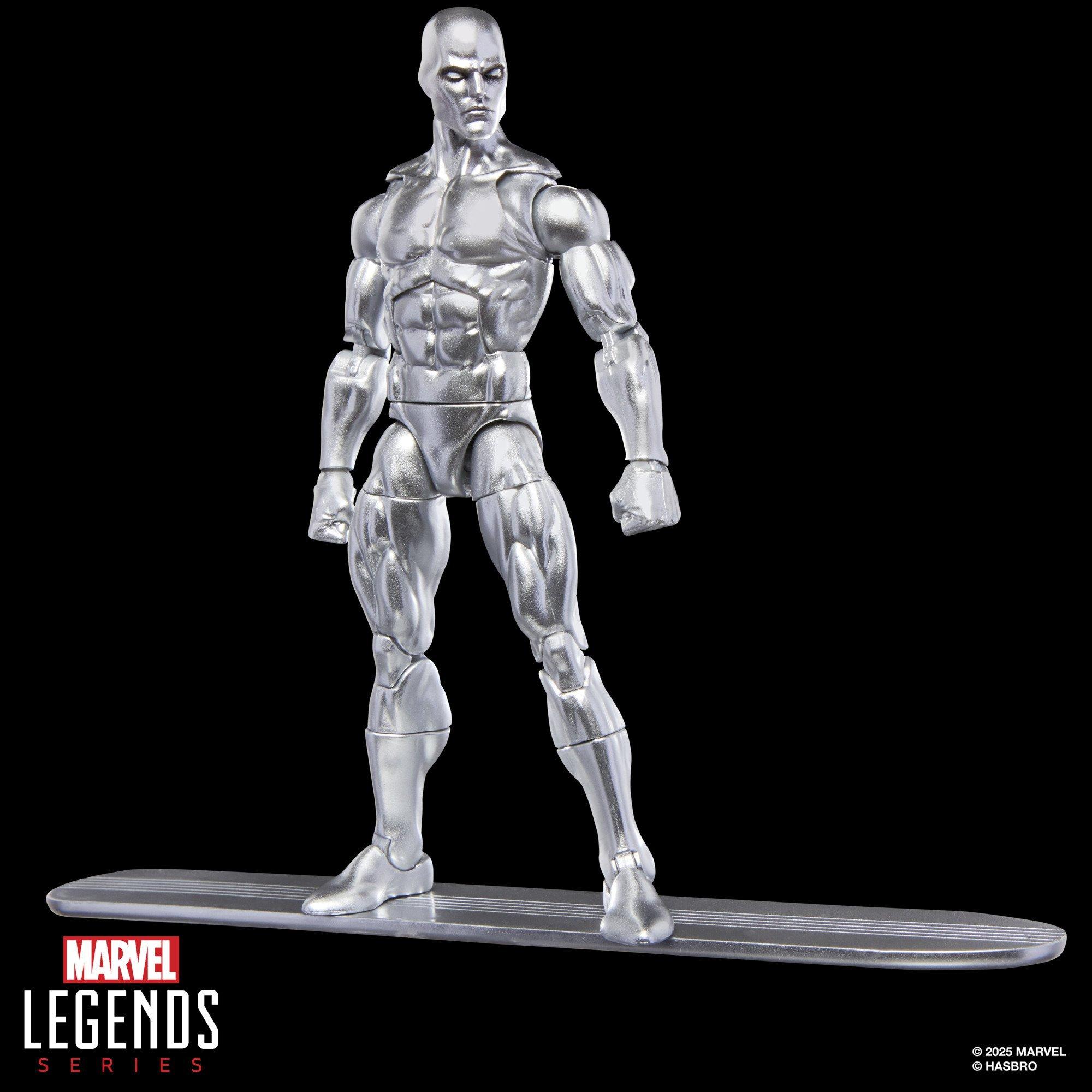アメコミ MARVEL LEGENDS SILVER SURFER Marvel Legends Silver Surfer z Mjolnir ekskluzywna figurka