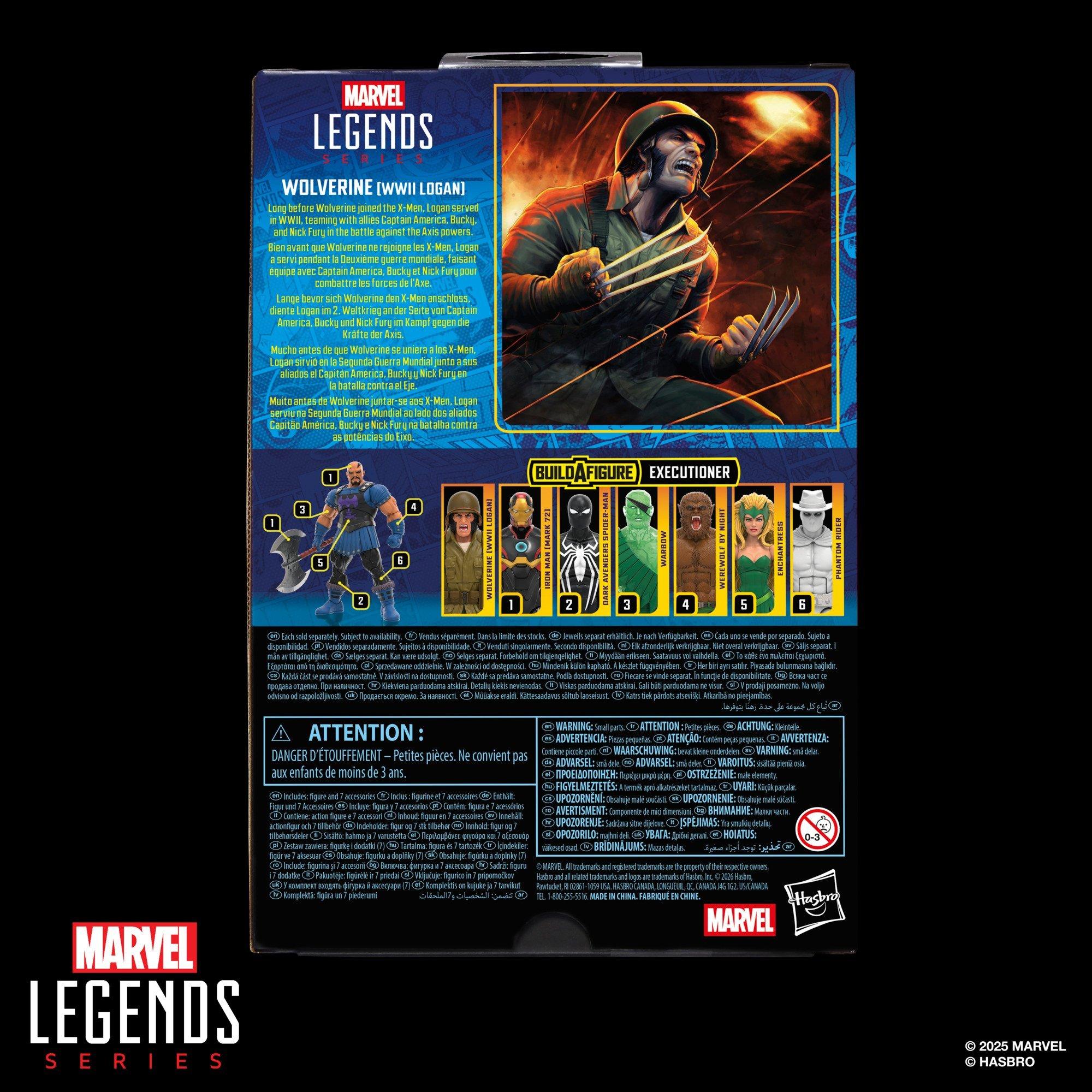 MARVEL - Wolverine (WWII Logan) - Figurine Legends Series 15cm