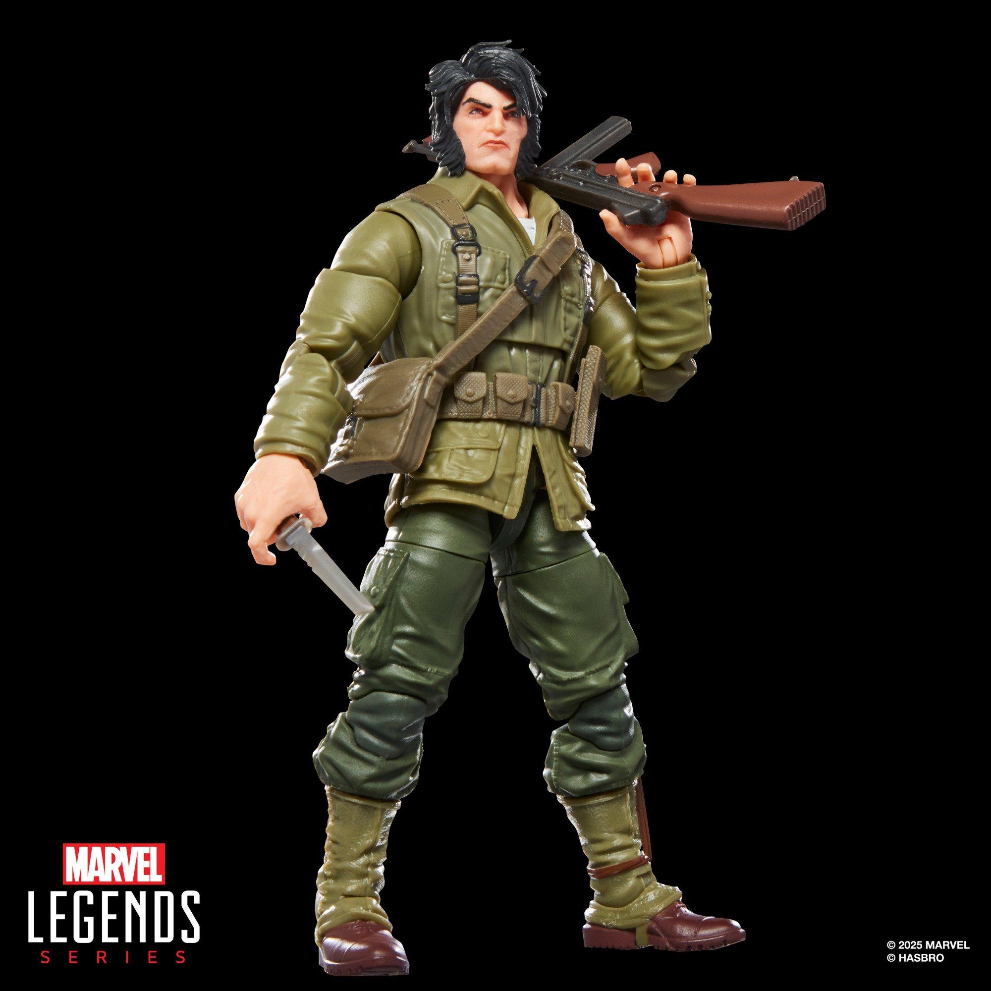 Marvel Legends Wolverine WWII Logan 6-Inch Action Figure - Hasbro