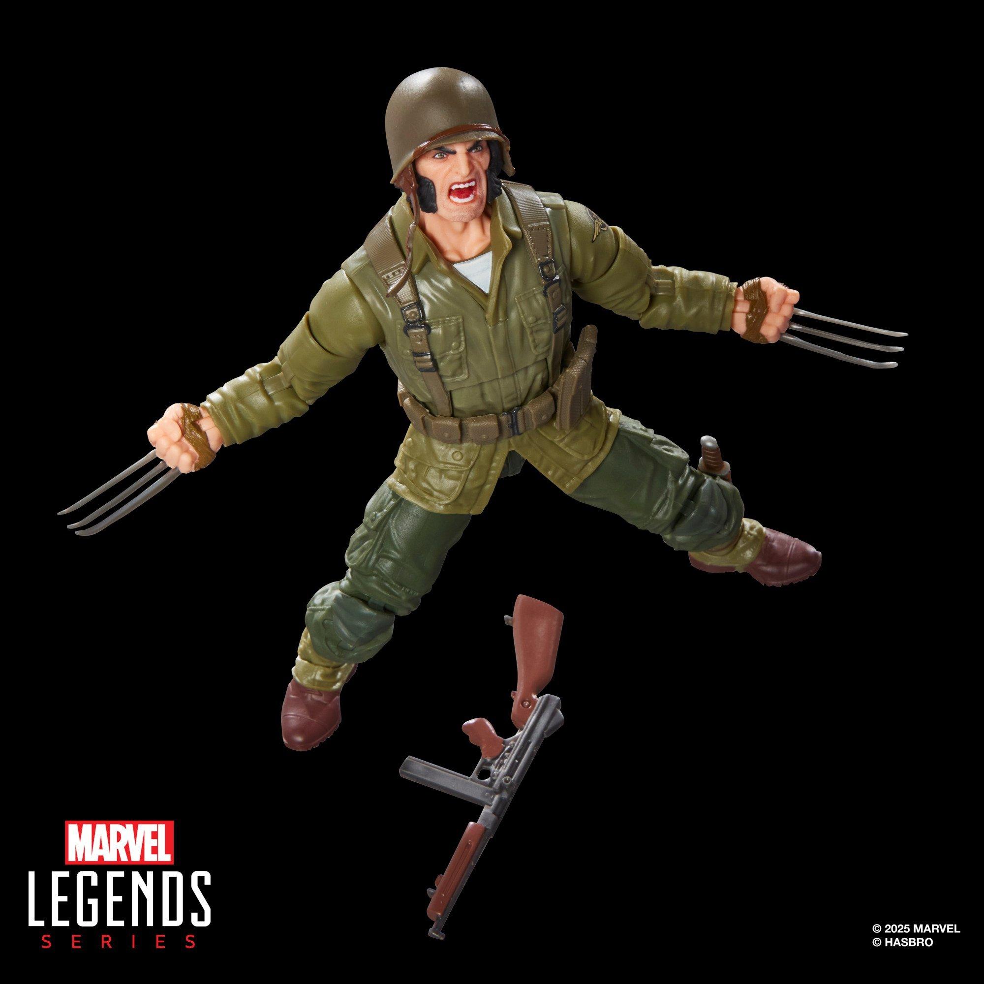 Marvel Legends Wolverine WWII Logan 6-Inch Action Figure - Hasbro