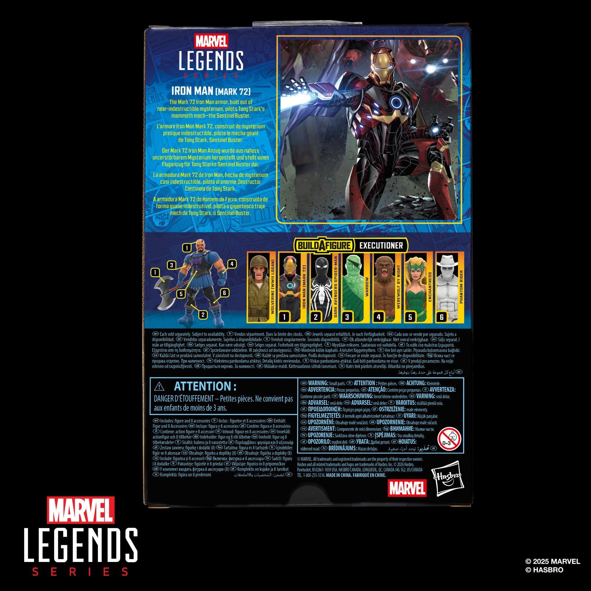 Marvel Legends Series Iron Man (Mark 72) 6-Inch Action Figure