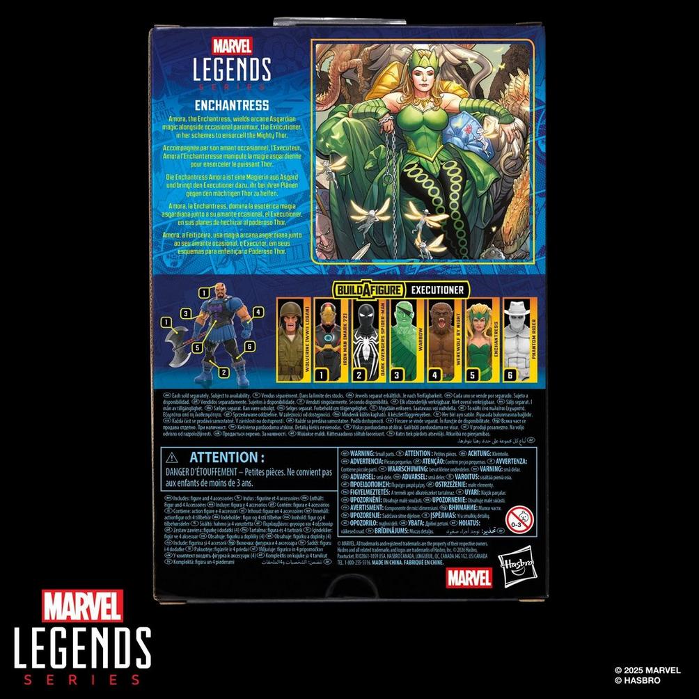Hasbro Marvel Universo Secreto Guerras Cómic Packs Thor & Enchantress 3