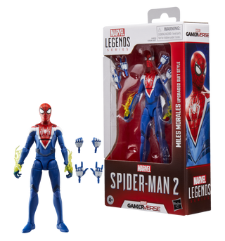 Marvel Legends Series, Gamerverse, Miles Morales con tuta migliorata