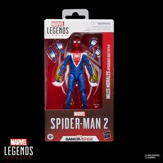 Marvel Legends Series Gamerverse Miles Morales Upgraded Suit Style