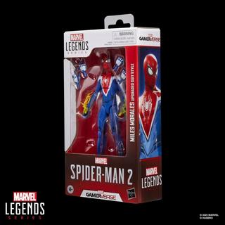 Marvel Legends Series Gamerverse Miles Morales Upgraded Suit Style