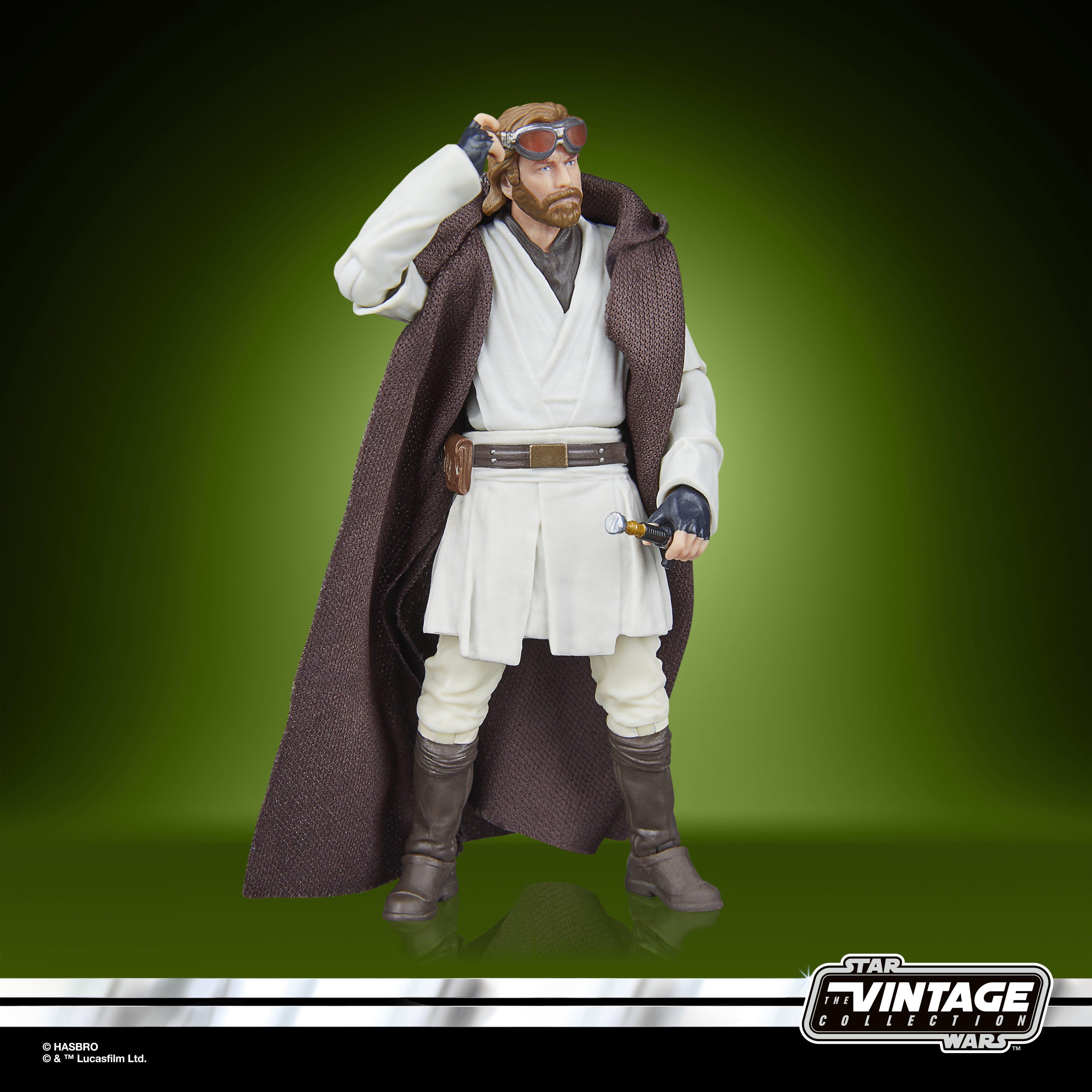 Figurine Star Wars Ben Kenobi – The Vintage Collection – 9,5 Cm – Articulée – Inspirée De 'Un Nouvel Espoir' - 2