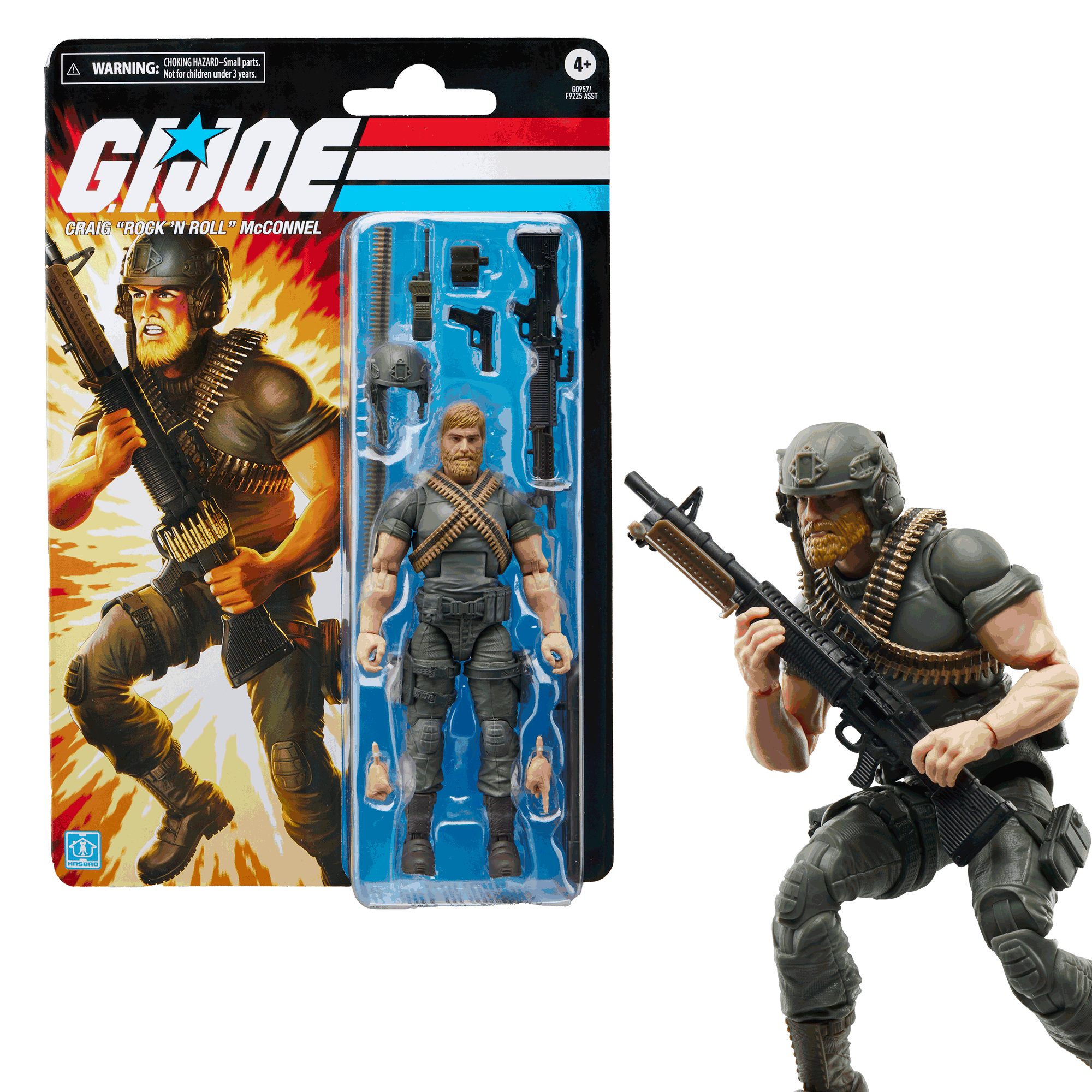 G.I. Joe Classified Series, Retro Cardback, Craig "Rock 'N Roll" McConnel