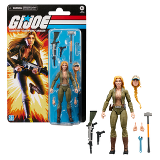 G.I. Joe Classified Series Retro Cardback Courtney “Cover Girl” Krieger