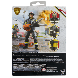 G.I. Joe Classified Series Legacy Collection - Search & Rescue Firefighter