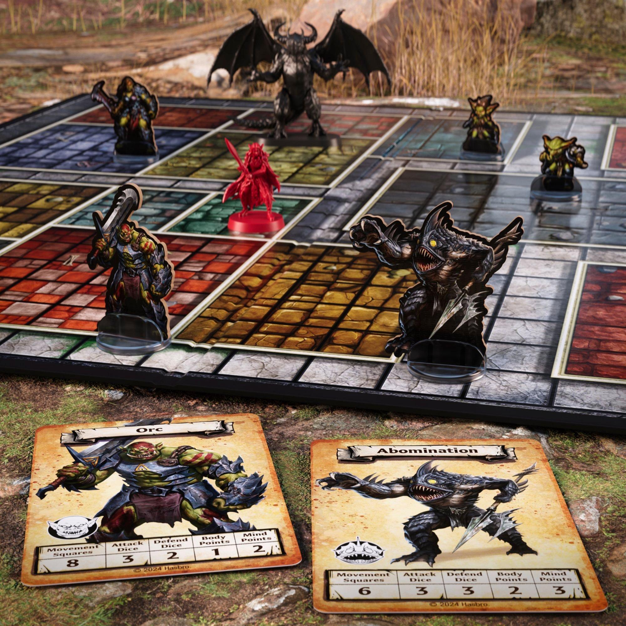 Heroquest Gioco Da Tavolo First Light – Versione Inglese, Hasbro, Nuovo - Foto 3