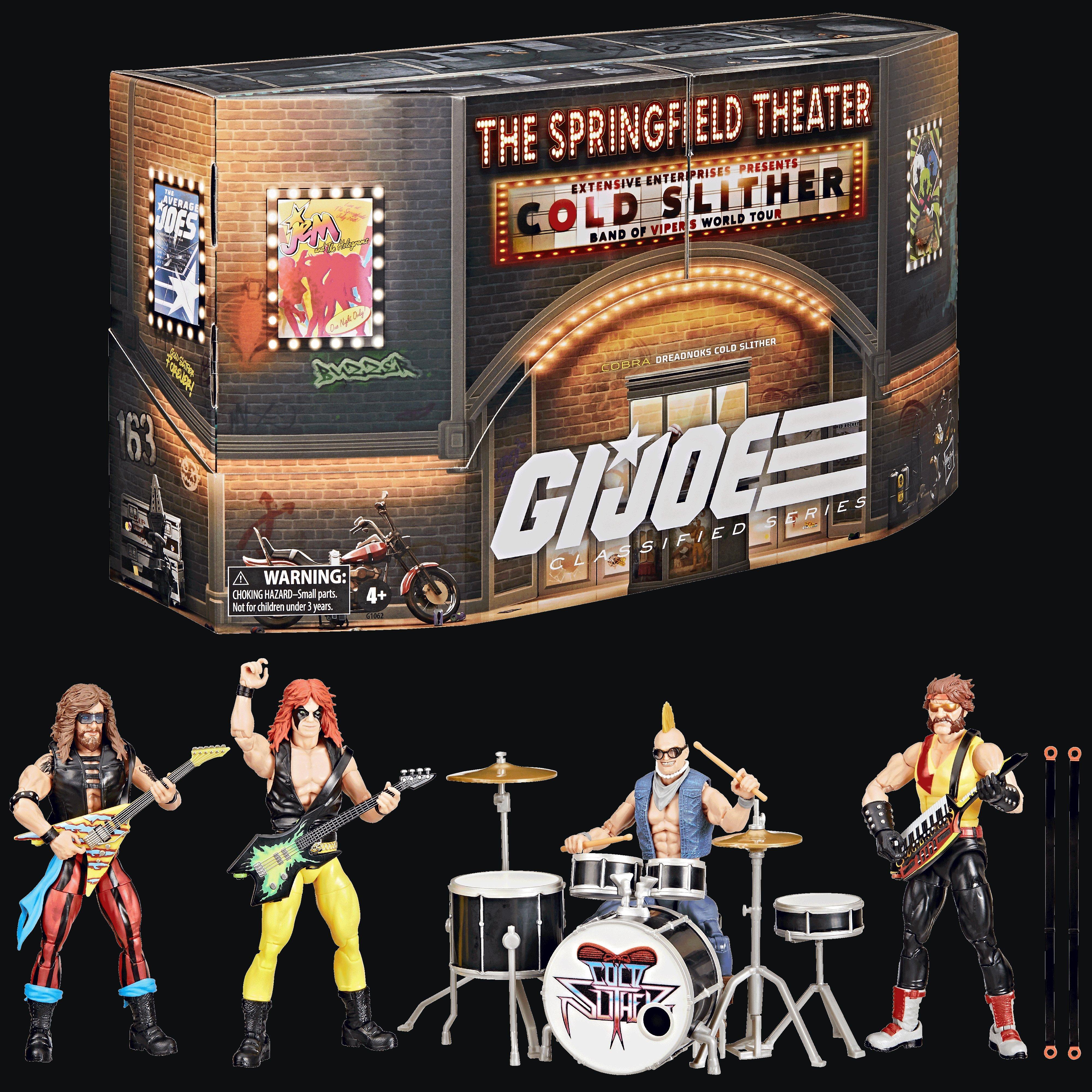 G.I. Joe Classified Series #163, Dreadnoks Cold Slither: Band of Vipers Tour Action-Figuren Erinnerungsset