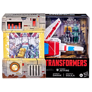 Transformers Void Rivals Autobot Jetfire, Zertonian Solila, and Agorrian Darak