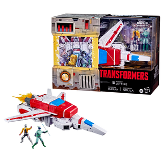 Transformers Void Rivals Autobot Jetfire, Zertonian Solila, and Agorrian Darak