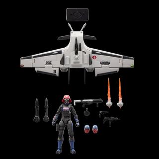 G.I. Joe Classified Series #152, Cobra Pilot Action Figure & Cobra C.L.A.W. (Covert Light Aerial Weapon)