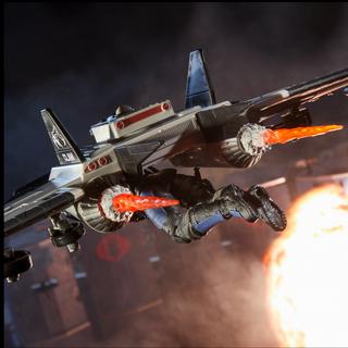 G.I. Joe Classified Series #152, Cobra Pilot Action Figure & Cobra C.L.A.W. (Covert Light Aerial Weapon)