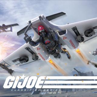 G.I. Joe Classified Series #152, Cobra Pilot Action Figure & Cobra C.L.A.W. (Covert Light Aerial Weapon)