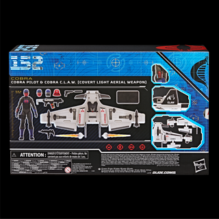 G.I. Joe Classified Series n. 152, Cobra Pilot e Cobra C.L.A.W. (arma aerea leggera nascosta)