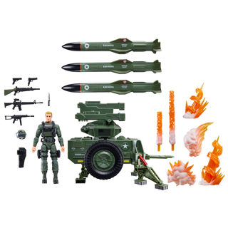 G.I. Joe Classified Series n. 182, Clayton "Hawk" Abernathy con M.M.S. (Mobile Missile System)