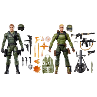 G.I. Joe Classified Series 181 Ralph « Steeler » Pulaski et Short-Fuze