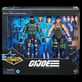 G.I. Joe Classified Series #164, Night Force Beach Head & Quick Kick