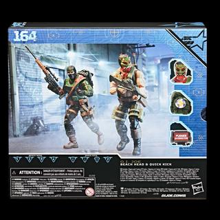 G.I. Joe Classified Series #164, Night Force Beach Head & Quick Kick