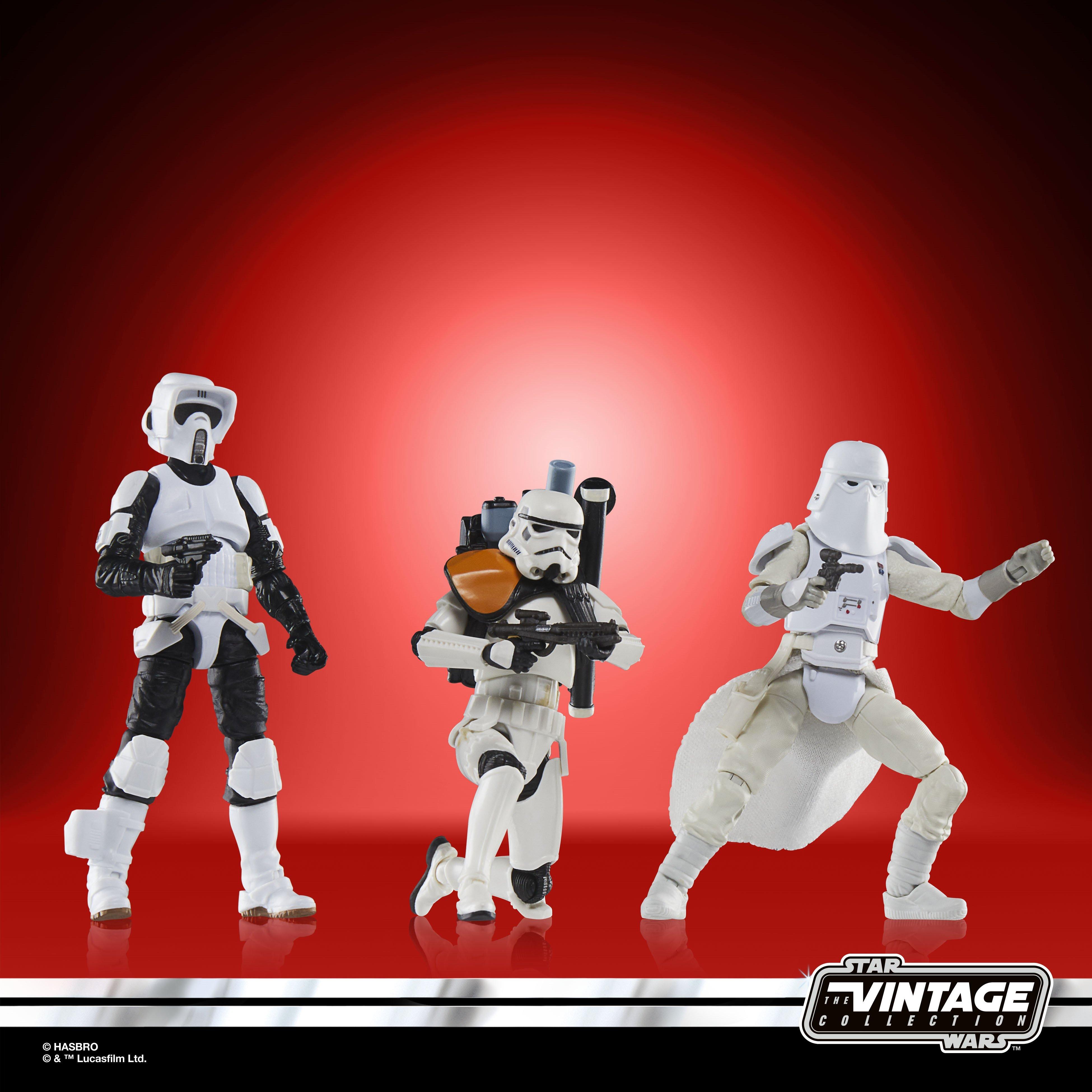 Star Wars – Pack 4 Figurines POP! Movies Vinyl Retro Series – 9 Cm – Collection Vintage