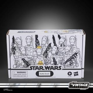 STAR WARS The Vintage Collection Battle Droid 4-Pack