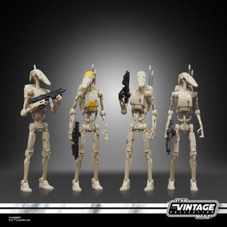 STAR WARS The Vintage Collection Battle Droid 4-Pack