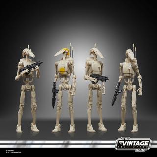 STAR WARS The Vintage Collection Battle Droid 4-Pack