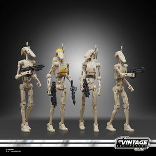 STAR WARS The Vintage Collection Battle Droid 4-Pack