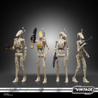 STAR WARS The Vintage Collection Battle Droid 4-Pack