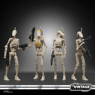 STAR WARS The Vintage Collection Battle Droid 4-Pack