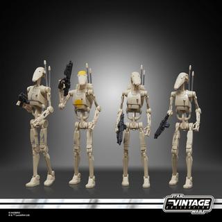 STAR WARS The Vintage Collection Battle Droid 4-Pack